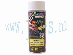 SPUITBUS SPRAY-PLAST 400 ML  WIT DUPLI COLOR